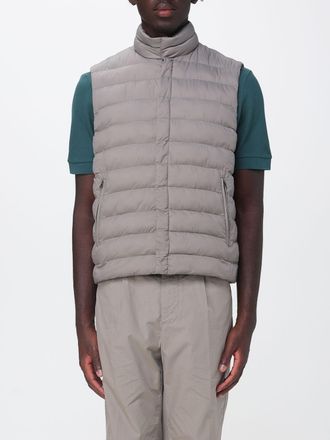 Herno Gilet imbottito e trapuntato in tessuto tecnico con collo alto e tasche a zip