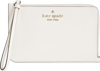 Kate Spade New York cameron medium wristlet in Parchment at Nordstrom Rack