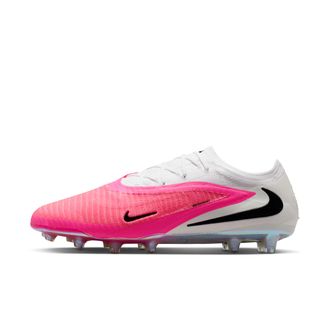 Nike Mens Phantom 6 Low Elite Artificial-Grass Soccer Cleats in Pink | IQ1870-900