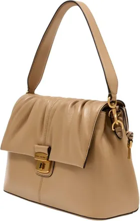 Marc Jacobs Lambskin Shoulder Bag - Beige