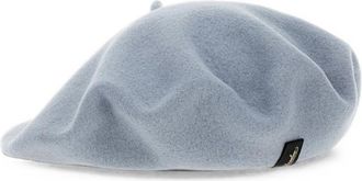 Borsalino Grey Basque Solid Beret Hat