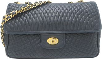 Bally Leather Shoulder Bag (Pre-Owned)