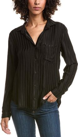 Bella Dahl Shadow Stripe Blouse