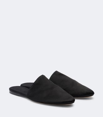 The Row Tilda satin mules