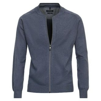 Casamoda Heren, Truien, Blauw, Maat: L Katoen