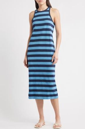 Nation Ltd Dani Tank Maxi Dress in Rugby Stripe at Nordstrom Rack, Size Xx-Large