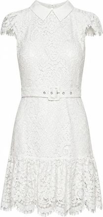 Silvian Heach Gelao Short Dress - Dames - Korte kleedjes - Wit - 2XS - Kleedjes