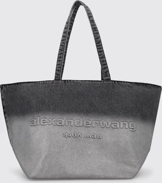 Alexander Wang Borsa Punch Tote Alexander Wang in denim di cotone degrad&egrave;