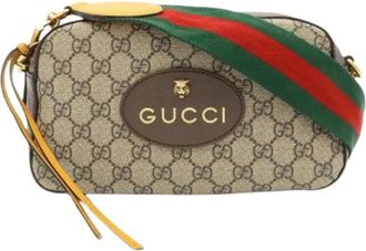 Gucci Borsa a tracolla GG Supreme Pre-owned - - Pre-owned - Donna - Beige - ONE SIZE