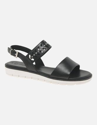 Marco Tozzi Marco Tozzi Womens Myrtle II Womens Sandals - Black - Size: 3