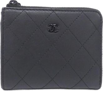 Chanel Leather Wallet (Bi-Fold) (Pre-Owned)