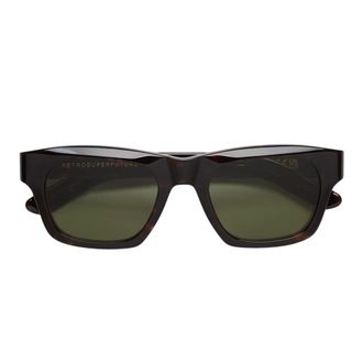 Retro Superfuture Sunglasses, unisex, Brown, Size: 52 MM Sintesi Sunglasses