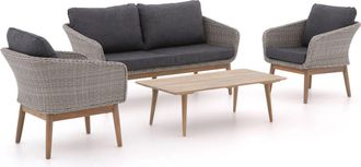 Intenso Furniture Intenso Borgetto/ROUGH-K stoel-bank loungeset 4-delig
