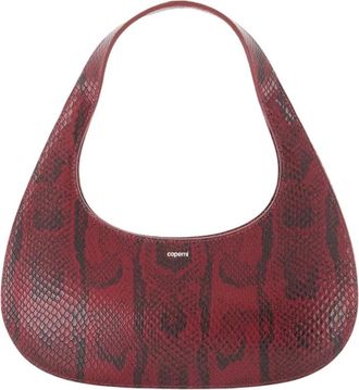 Coperni Bolso de hombro Python Loop Swipe - Bags - Mujer - Rojo - ONE SIZE