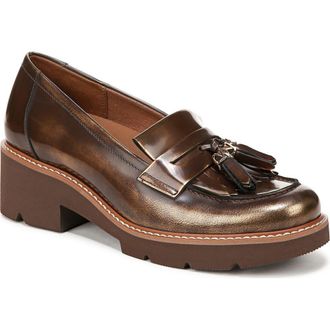 Naturalizer Desmond Tassel Loafer in Chestnut Brown /Bronze at Nordstrom Rack, Size 9.5