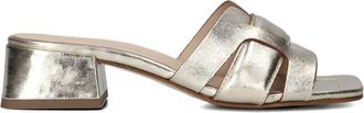 Stefano Lauran Dames, Schoenen, Geel, Maat: 39 EU Linnen