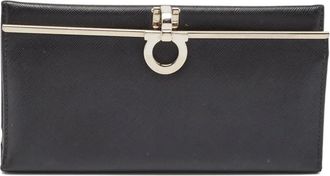 Ferragamo Portafoglio in pelle - Nero
