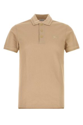 Burberry Beige Shirt Collar Polo