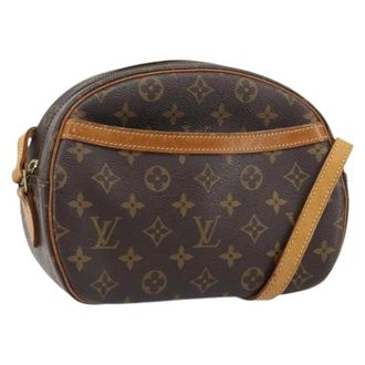 Louis Vuitton Pre-owned Cross Body Bags, female, Brown, Size: ONE SIZE Pre-owned Vintage Canvas Cross Body Bag