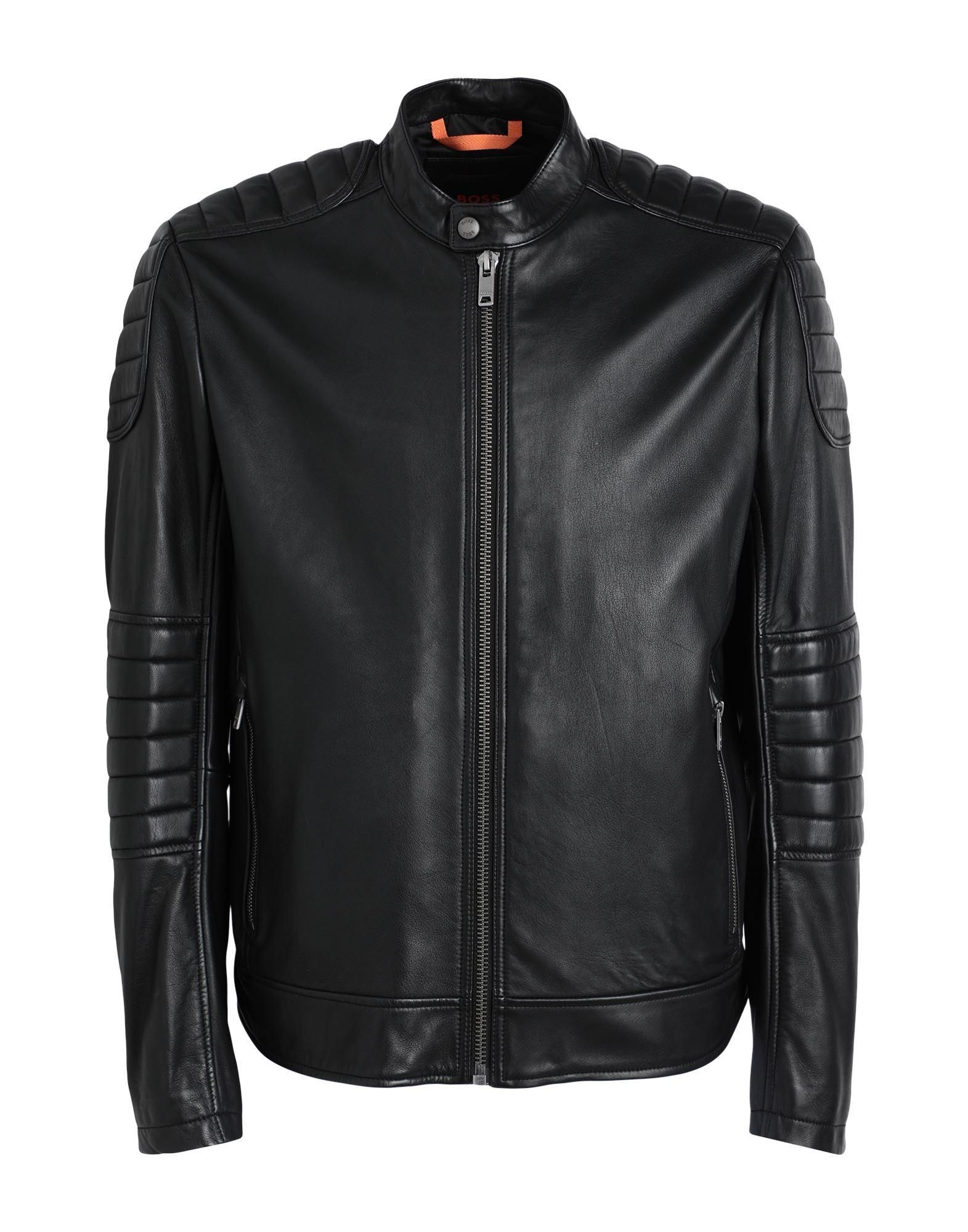 Men s HUGO BOSS Leather Jackets Shop now up to 57 Stylight