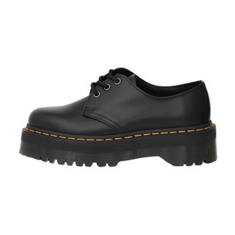 Dr. Martens Schoenen, Dames, Zwart, 41 EU, Leer, Quad Platform Schoen