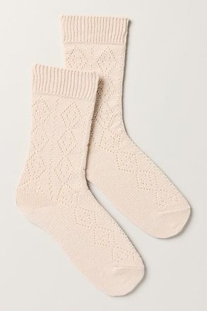Le Bon Shoppe Modal Eyelet Socks