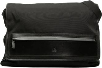 Gucci Pre-owned Cross Body Bag - Dames - Vintage Schoudertas - Zwart - ONE Size - Leer - Vintage