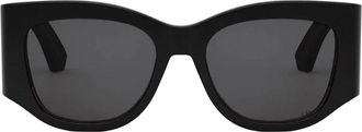 Dior Womens Dior Nuit Black Frame Smoke Grey Lens Sunglasses - Size: ONE size