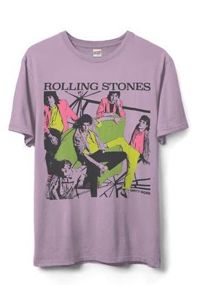Junk Food Rolling Stones Graphic T-shirt in Orchid at Nordstrom Rack, Size Xx-Large