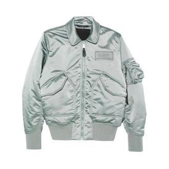Alpha Industries Bomber Cwu-45/P Base UV - - Jackets - Uomo - Blu - XL