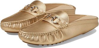 Anne Klein Centric Womens Flat Shoes Gold : 7.5 M, Leather/Rubber