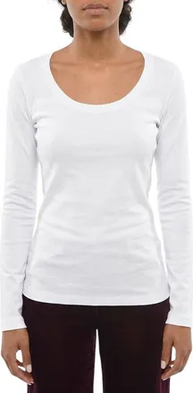 Dsquared2 White Scoop Neck T-Shirt