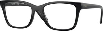 Vogue Glasses, female, Black, 53 MM, Optical Frame
