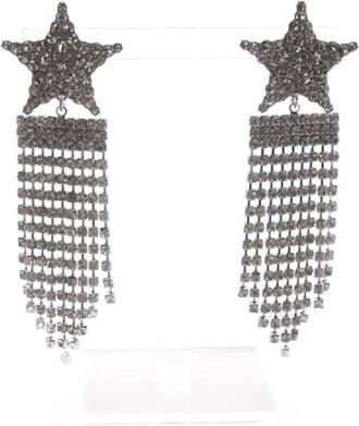 For Love & Lemons Womens Mirabelle Earrings In Silver