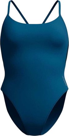 Speedo Dames Effen Racer Badpak (Groen)