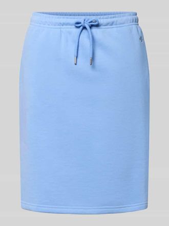 GANT Sweatrock mit Label-Stitching in Hellblau, Gr&ouml;&szlig;e XXL