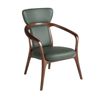 Angel Cerd&aacute; Sill&oacute;n polipiel verde oscuro