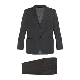 Giorgio Armani Traje de Solapa Simple L&iacute;nea Soho - Suits - Hombre - Gris - 2XL