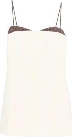 Entire studios Adjustable-strap Panel Mini Dress