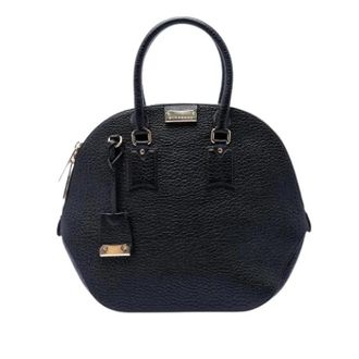 Burberry Pre-owned The Orchard Handbag - Dames - Pre-owned - Zwart - Maat: ONE Size Leer