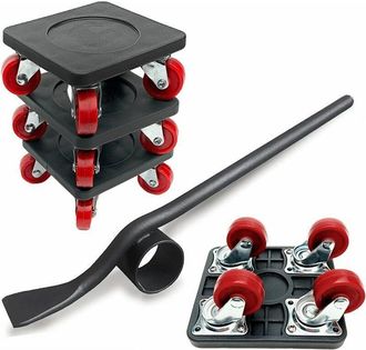 OEM Elevador De Muebles, Con Paquete De 4 Deslizadores De Alta Resistencia Para Mover Muebles, Rodillos Para Mover Muebles, Capacidad M&aacute;xima De 350 Kg, Al