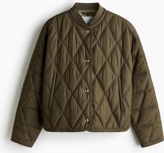 H&M Steppjacke - Green