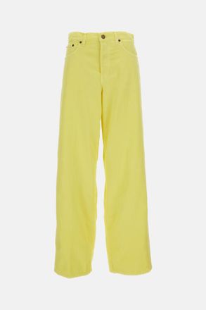 Haikure Yellow Loose-fit Jeans