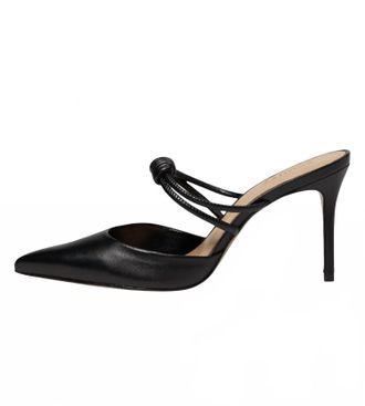 Schutz Womens Lela Heel Mule In Black