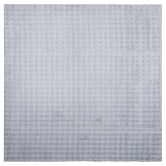 vidaXL Alfombras De &Aacute;rea Cuadrado Sirolo Gris 120 X 120 Cm Poli&eacute;ster Vidaxl