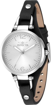 Invicta Wildflower 49588 Dameshorloge - Quartz Uurwerk - Roestvrij Staal met Zilveren Wijzerplaat - 32 mm