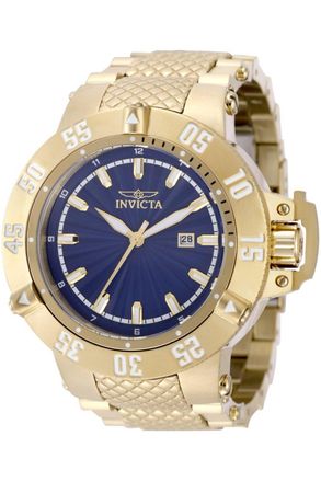 Invicta Subaqua- Noma III 50051 Heren Horloge - Quartz Uurwerk - Roestvrij Staal met blauwe Wijzerplaat - 50mm