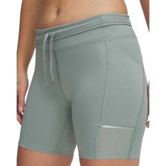 Under Armour Dames Launch Bermuda Compressie Shorts (Groen)