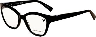 Longchamp Womens 53 mm Black Opticals