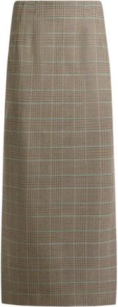 Etro Midi Rok - Dames - Midirokken - Beige - S - Rokken